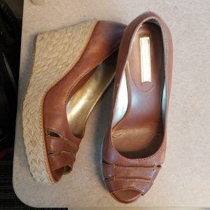 Banana Republic Peep Toe Wedge